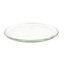 Medium Clear Glass Candle plate