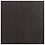 Meloni Charcoal Satin Plain Wood effect Ceramic Tile, Pack of 11, (L)330mm (W)330mm