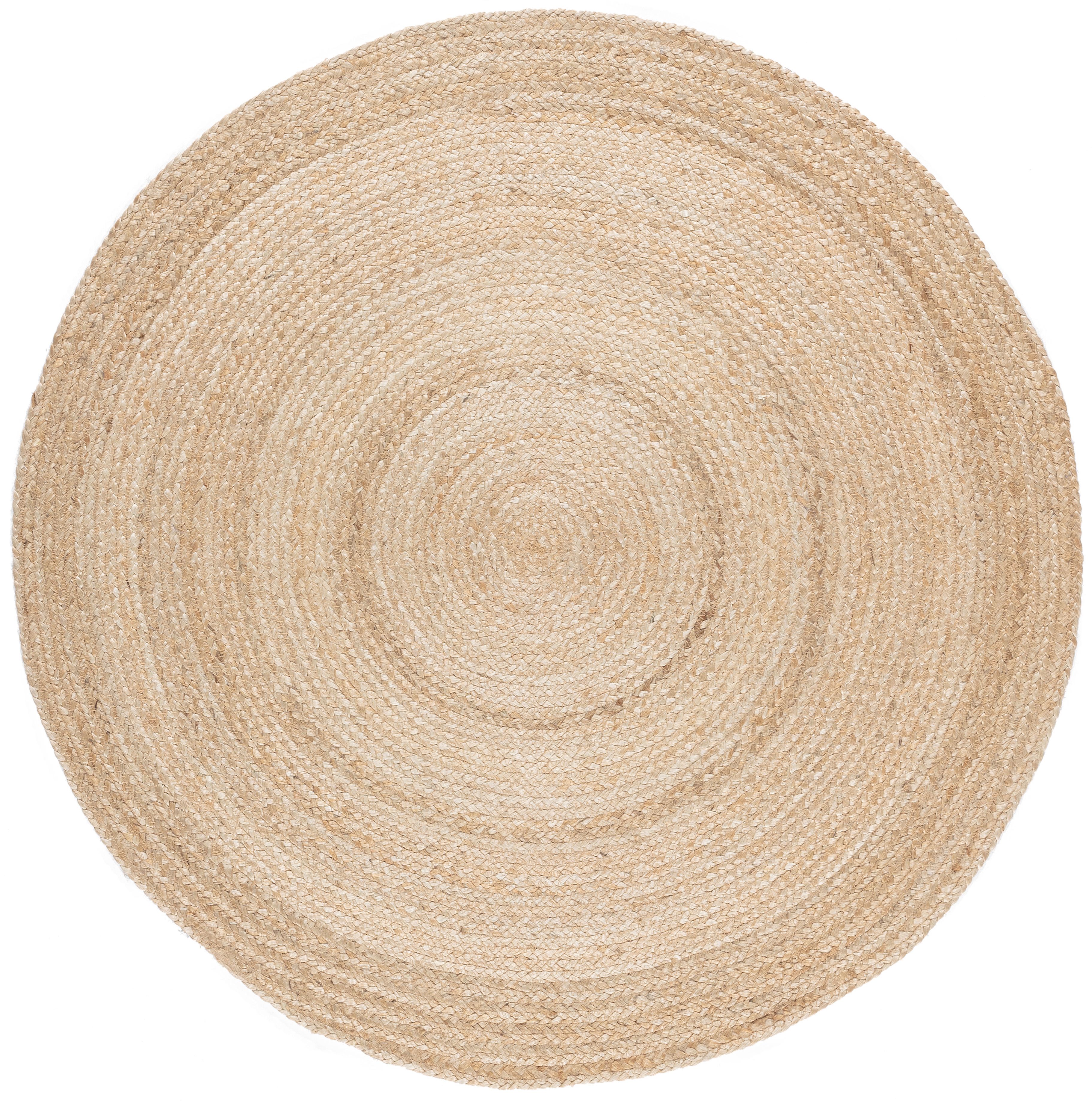 Melua Natural Reversible Rug 130cmx130cm | DIY at B&Q