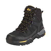 Men's Black Safety boots, Size 11