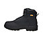Men's Black Safety boots, Size 9