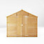 Mercia 10x8 ft Apex Wooden 2 door Shed with floor & 4 windows