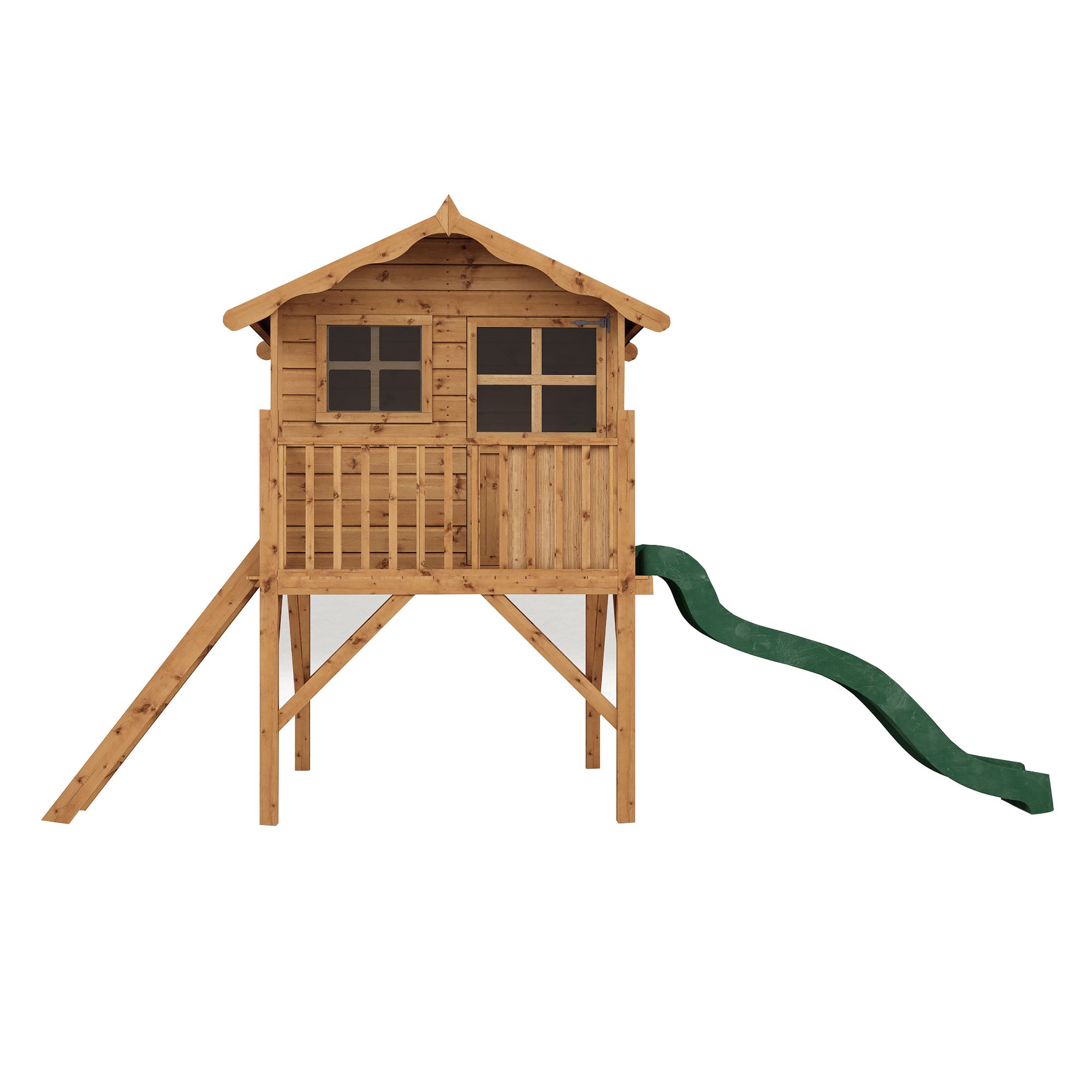 12x6 Poppy Timber Tower slide playhouse Assembly service included - 3