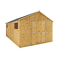 Mercia 18x10 ft with Double door Apex Wooden Workshop