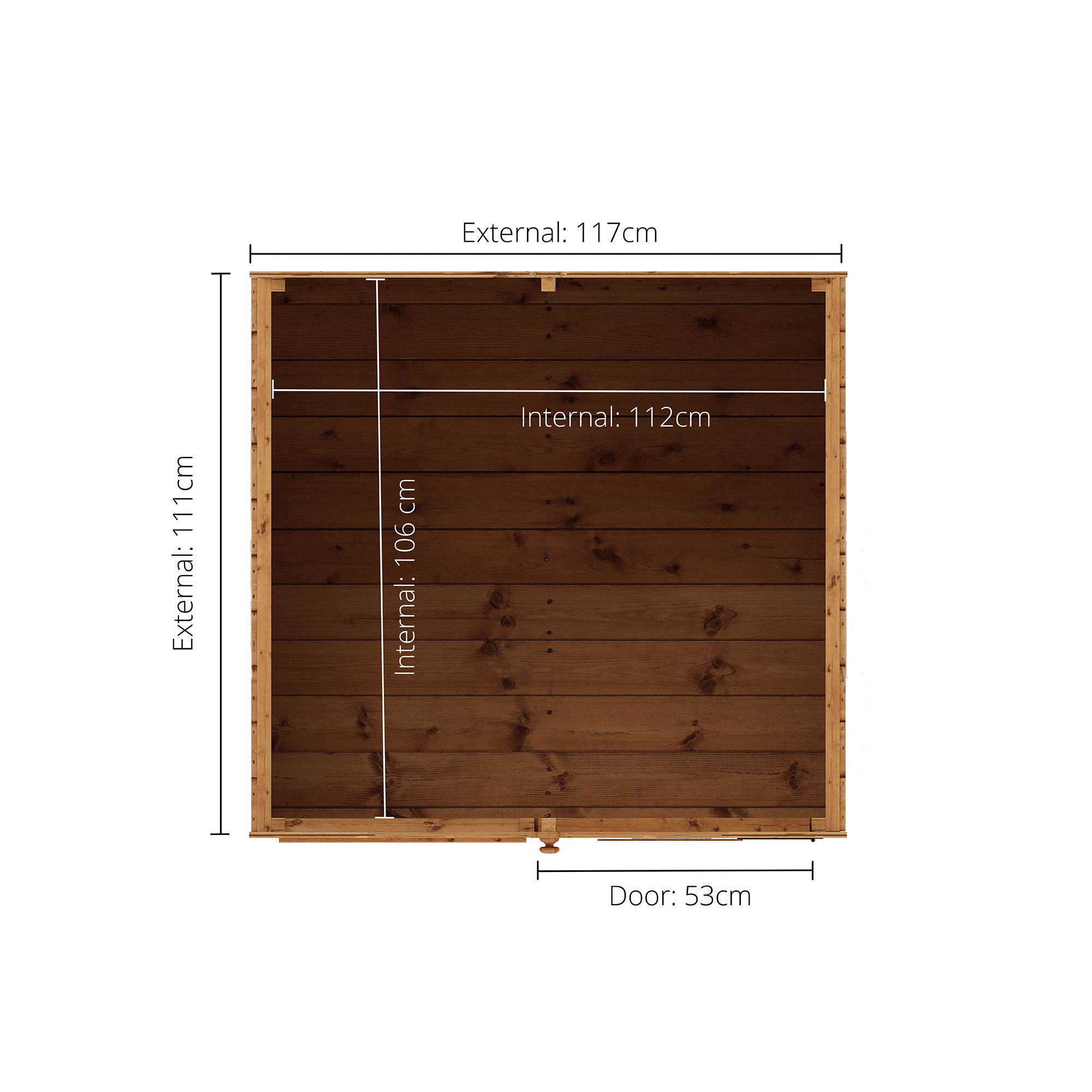 4x4 Snug Timber Playhouse Assembly service included - 4