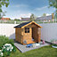 Mercia 5x5 Poppy Timber Playhouse Assembly service included