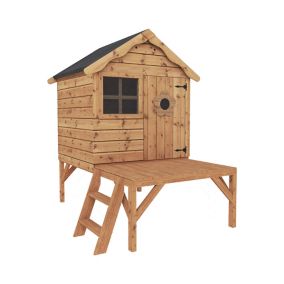 Mercia 5x6 Snug Apex Shiplap Wooden Tower playhouse