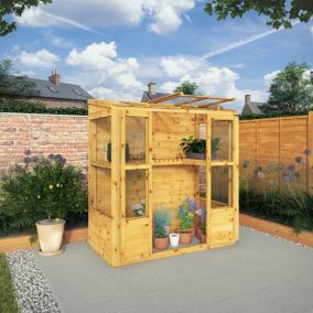 Mercia 6x3 Greenhouse with Flap vent