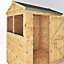 Mercia 6x4 ft Reverse apex Wooden Shed with floor & 2 windows