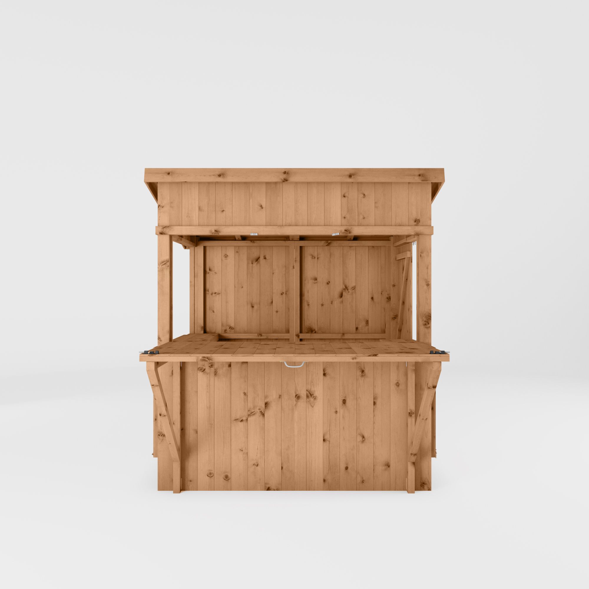 Mercia 6x4 ft with Single door Pent Wooden Garden bar | DIY at B&Q 