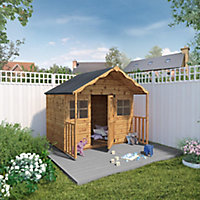 Mercia 6x4 Honeysuckle Timber Playhouse Assembly service included