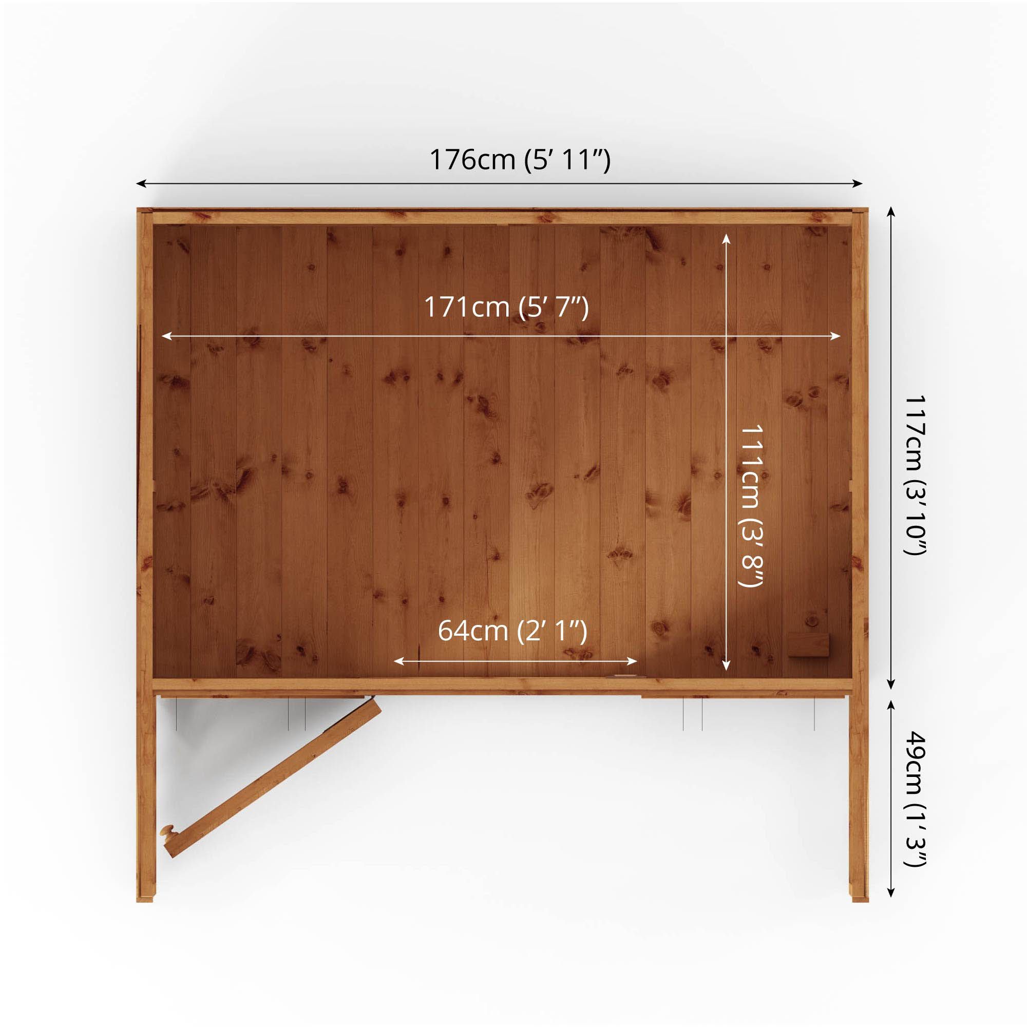 Mercia 6x5 Timber Playhouse Assembly required