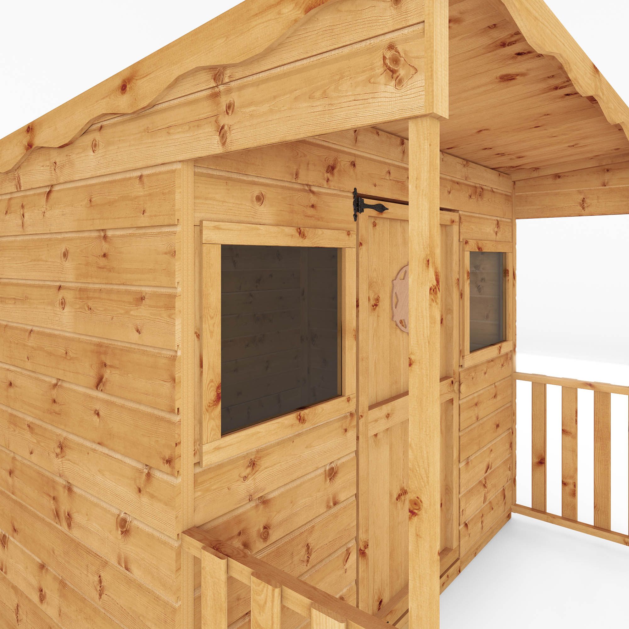 Mercia 6x5 Timber Playhouse Assembly required