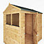 Mercia 7x5 ft Reverse apex Wooden Shed with floor & 2 windows