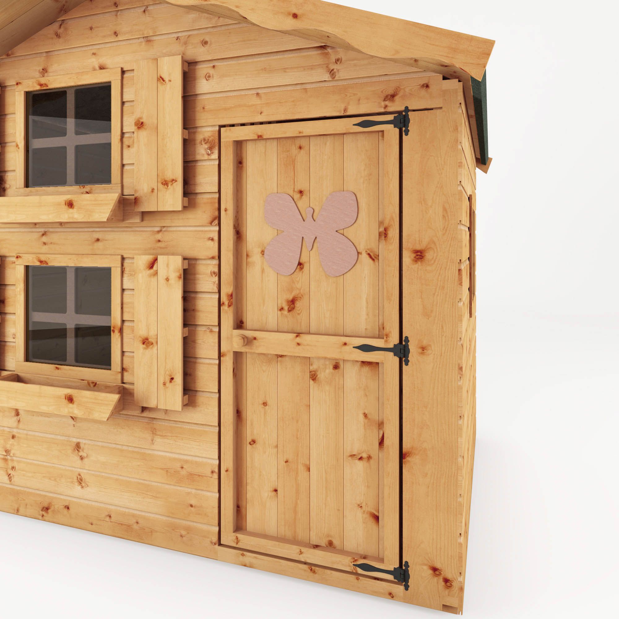 Mercia 7x5 ft Snowdrop European softwood Playhouse - Assembly required