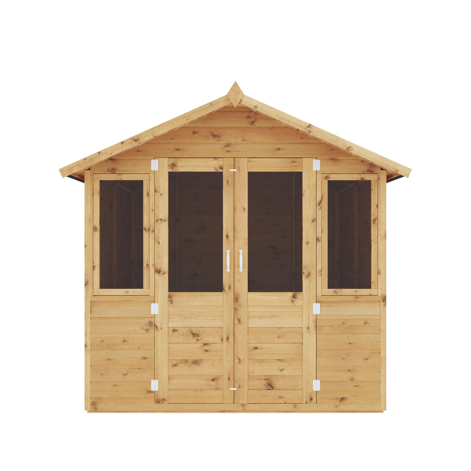 Mercia 7x5 ft with Double door & 2 windows Apex Wooden Summer house