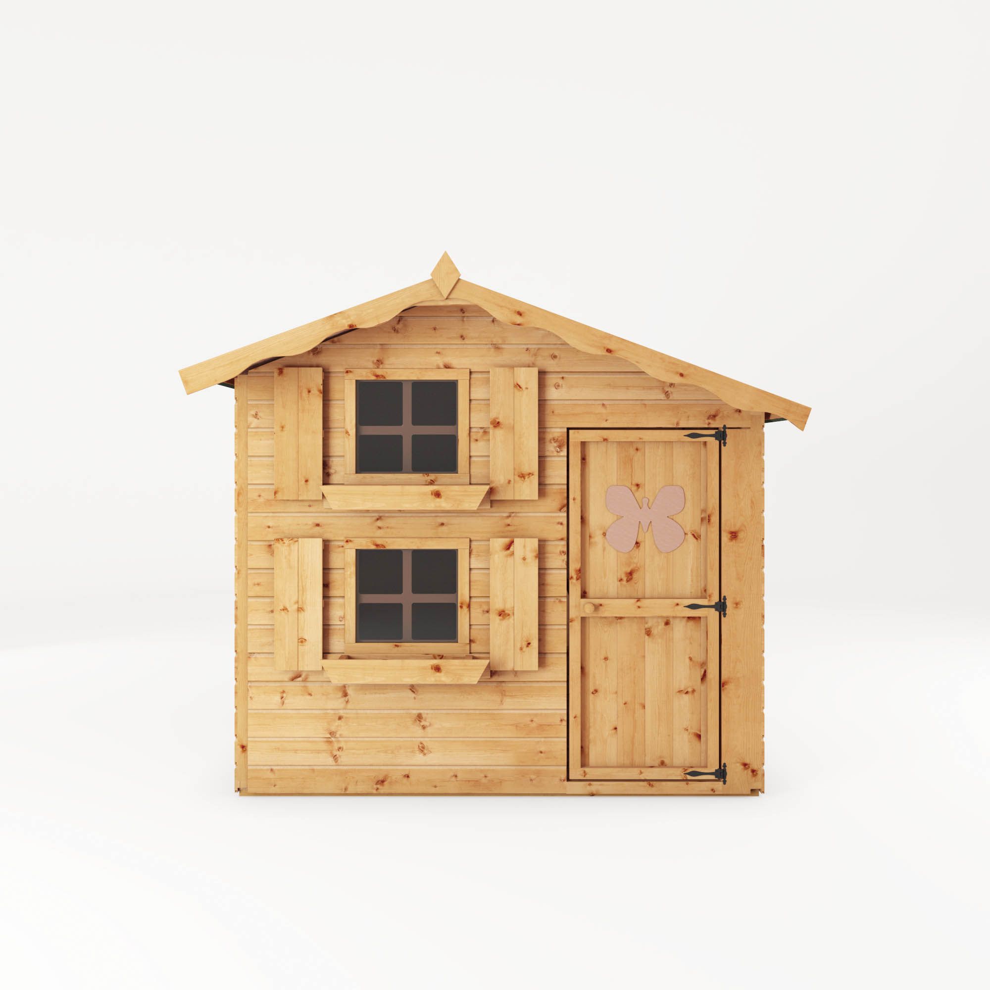 Mercia 7x5 Snowdrop Apex Shiplap Wooden Playhouse - Assembly service included