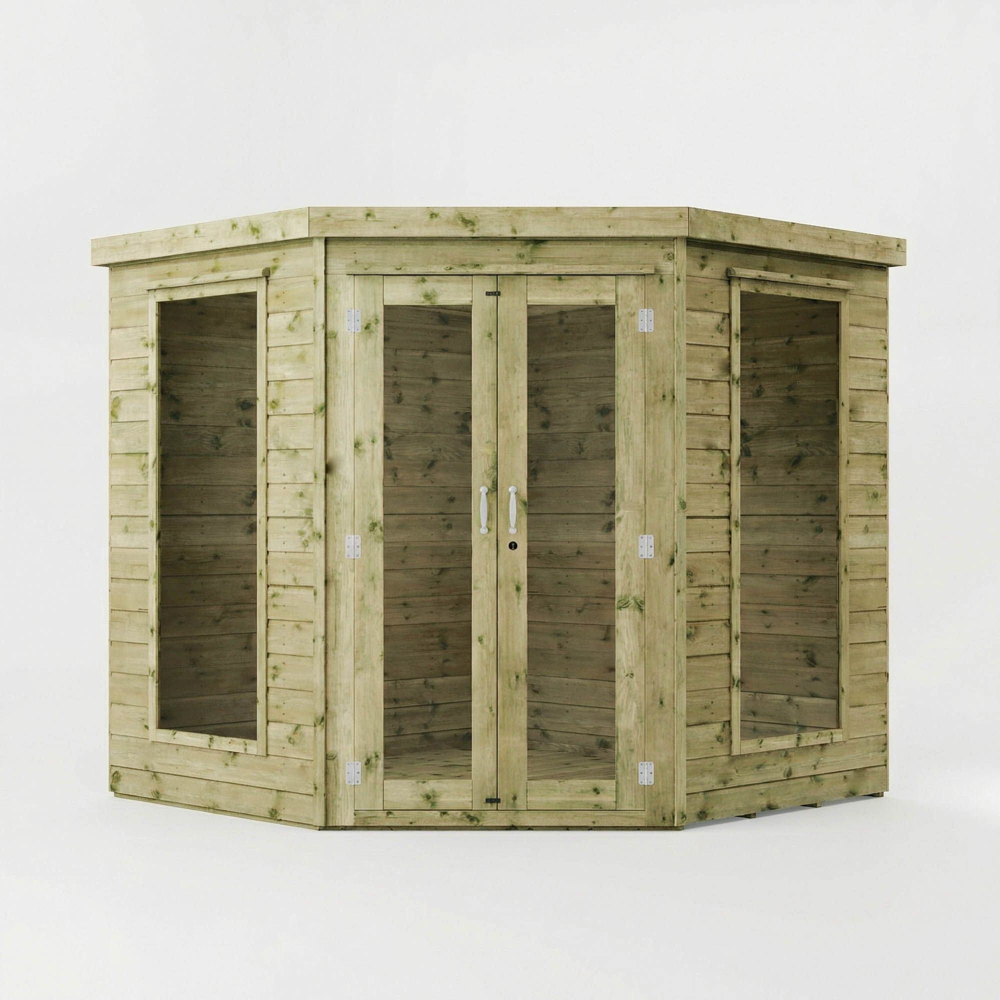 Buy Mercia 7x7 ft with Double door & 2 windows Pent Wooden Summer house ...