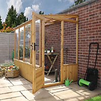 Mercia 8x4 Lean to greenhouse with Adjustable vent