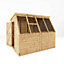 Mercia 8x6 ft Pent Wooden Potting shed with floor & 5 windows