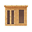 Mercia Maine 8x6 ft with Double door & 1 window Pent Wooden Summer house