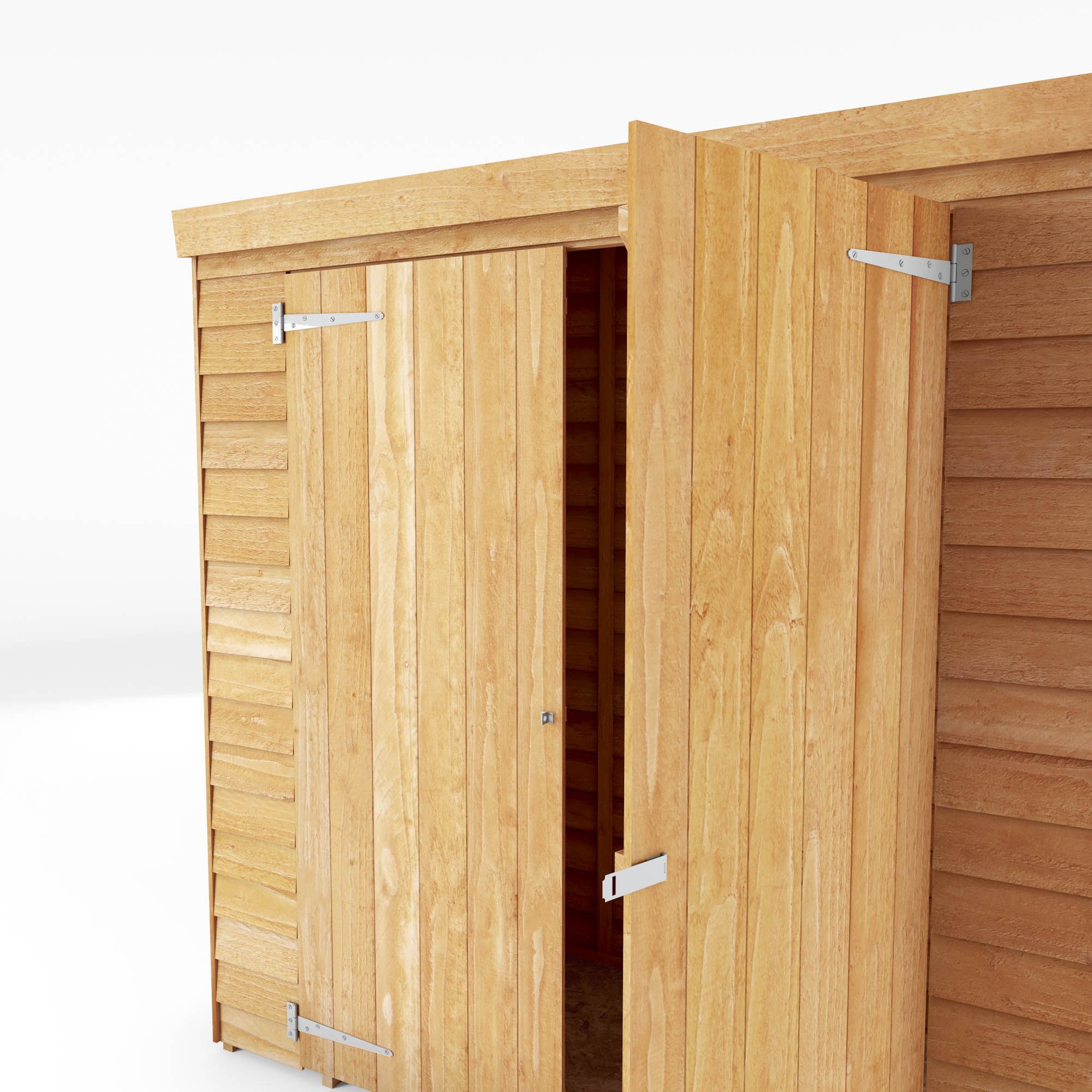 Mercia Overlap Pent Garden storage (H)1960mm (W)1810mm