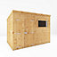 Mercia Premium 10x8 ft Pent Wooden 2 door Shed with floor