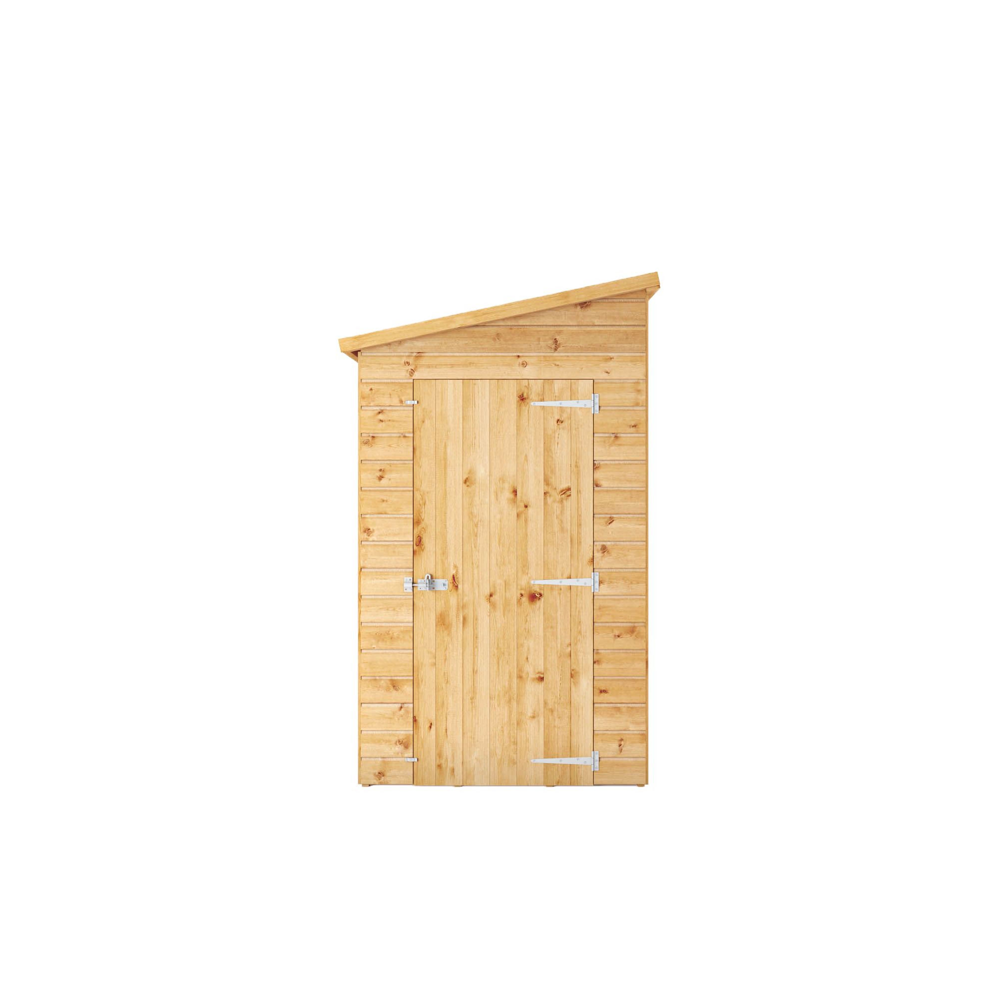 Mercia Premium 8x4 ft Pent Wooden Shed with floor & 4 windows