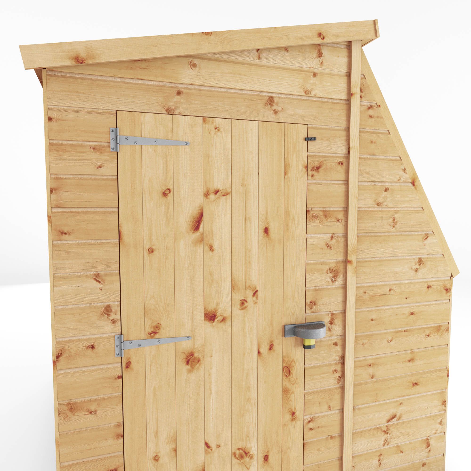 Mercia Tongue & groove 8x6 ft Pent Wooden Dip treated Potting shed with floor & 5 windows