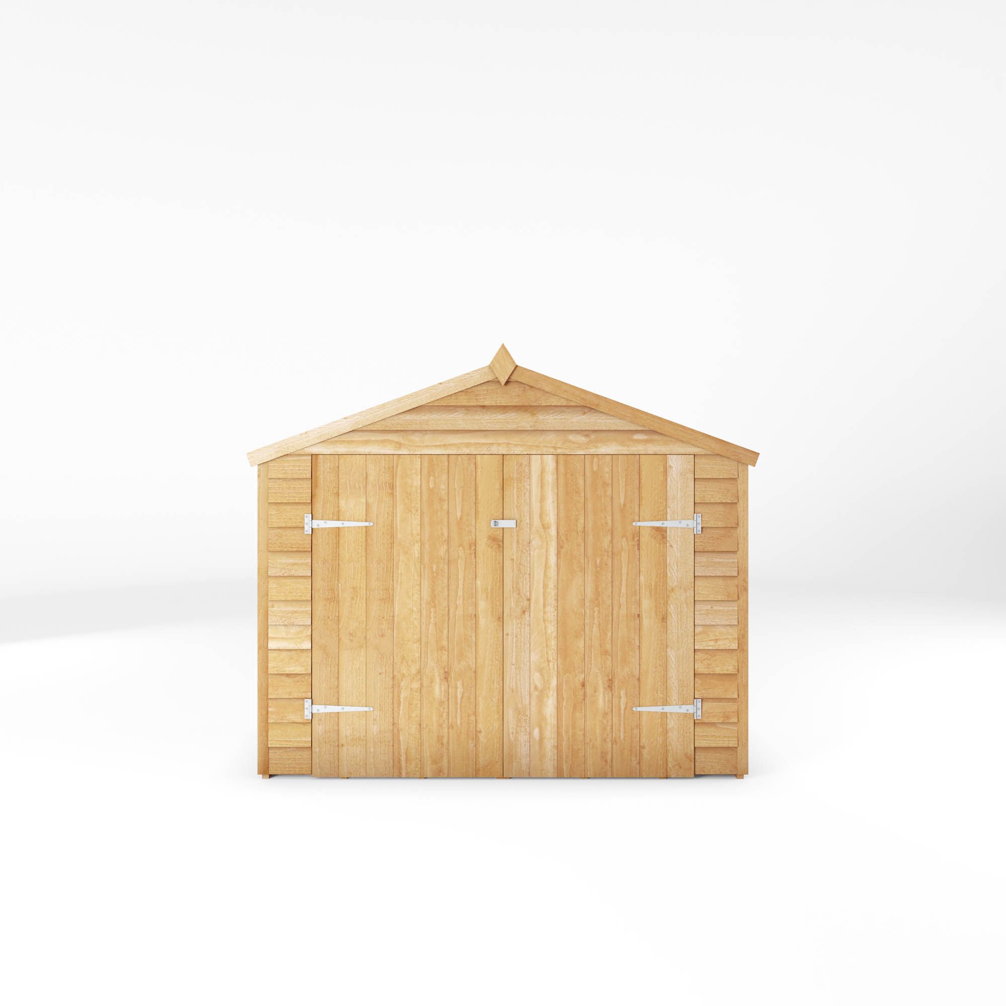Mercia Wooden 3x7 Overlap Apex Bike store