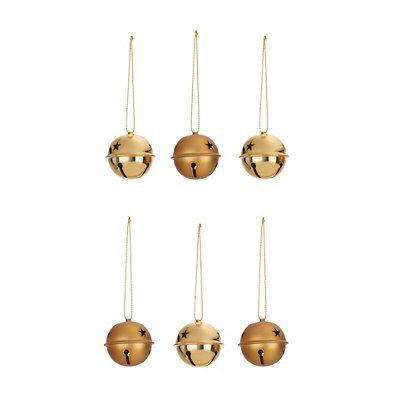 Metal Hanging decoration, Pack of 6