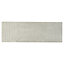 Metal ID Light grey Matt 3D decor Concrete effect Textured Ceramic Indoor Wall Tile, Pack of 8, (L)600mm (W)200mm