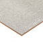 Metal ID Light grey Matt Flat Concrete effect Ceramic Indoor Wall Tile, Pack of 8, (L)600mm (W)200mm