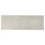 Metal ID Light grey Matt Flat Concrete effect Ceramic Wall Tile, Pack of 8, (L)600mm (W)200mm