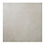 Metal ID Light grey Matt Flat Concrete effect Porcelain Wall & floor Tile, Pack of 3, (L)600mm (W)600mm