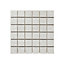 Metal ID Light grey Smooth Matt Concrete effect Mosaic Porcelain 5x5 Mosaic tile, (L)305mm (W)305mm