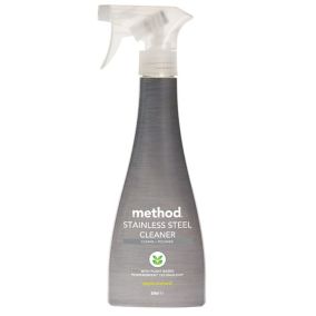 Method Apple Orchid Not antibacterial Stainless Steel Aluminium, brass, gold, plastic, silver & steel Cleaning spray, 354ml