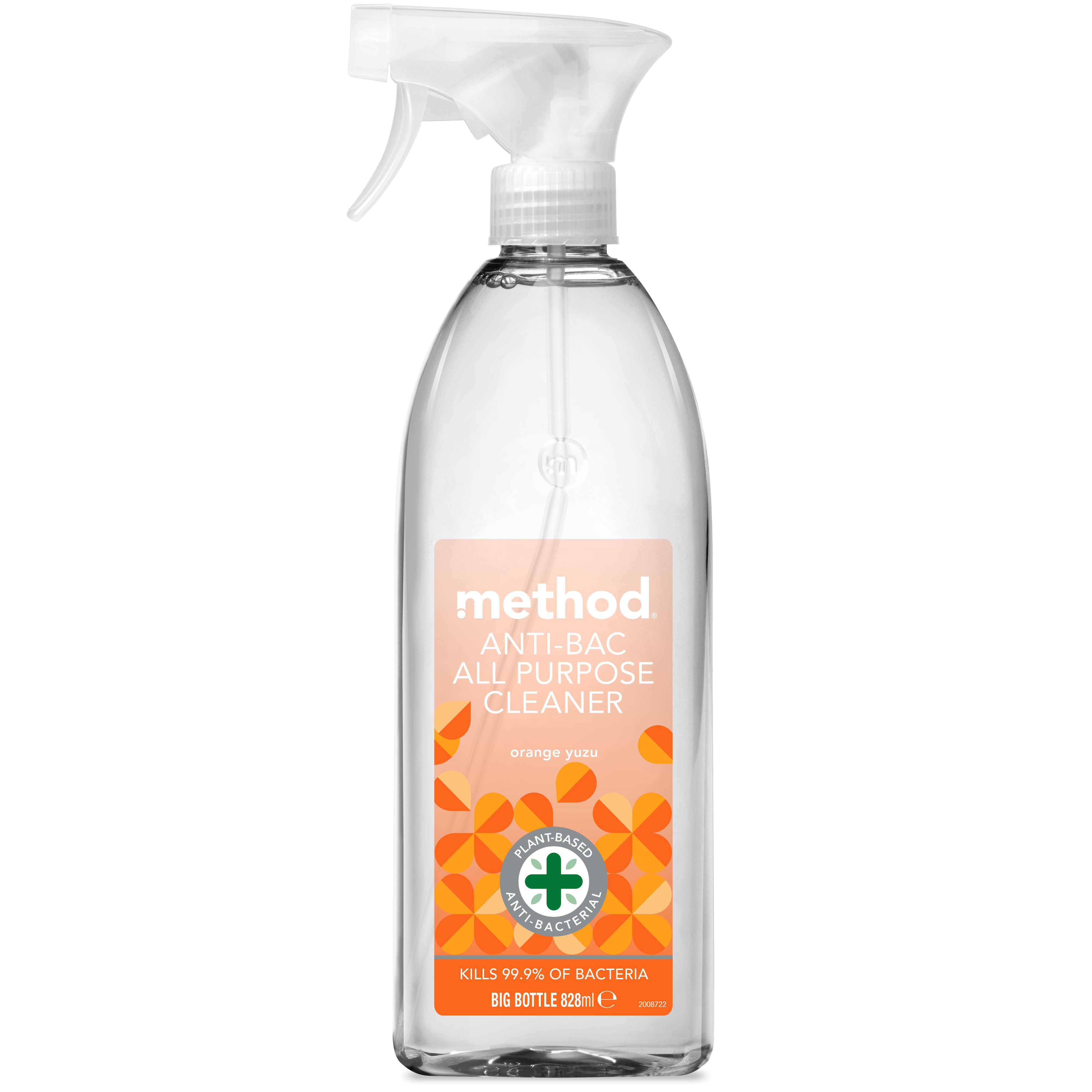 Method Orange Yuzu Anti-bacterial Multi-surface Disinfectant & cleaner, 828ml