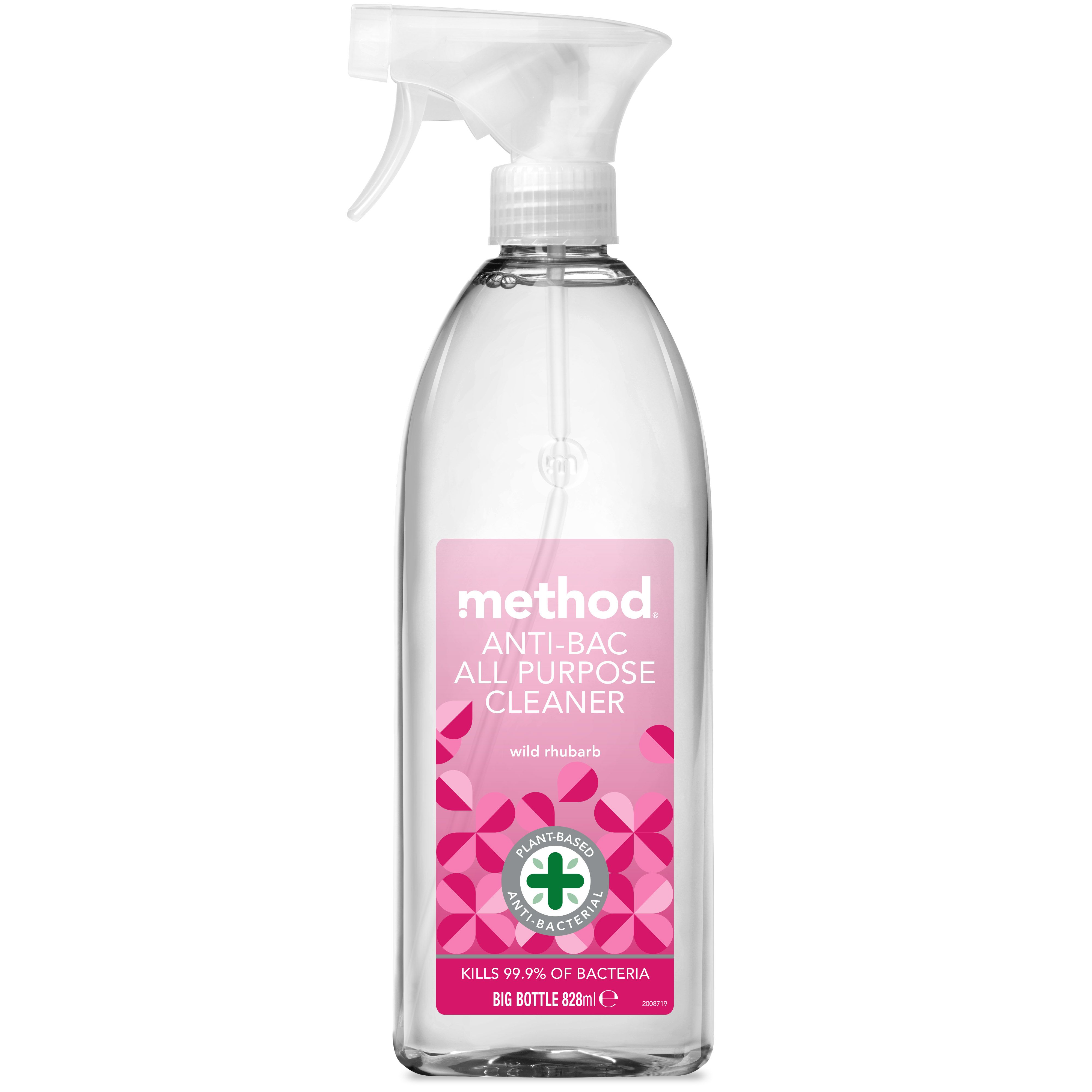 Method Wild Rhubarb Anti-bacterial Multi-surface Disinfectant & cleaner, 828ml