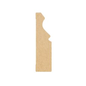 Metsä Wood MDF Ogee Skirting board (L)2.1m (W)69mm (T)18mm
