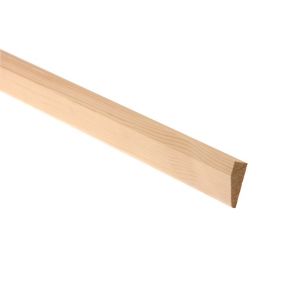 Metsä Wood Smooth Pine Chamfered Architrave (L)2.1m (W)45mm (T)15mm, Pack of 8
