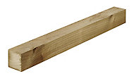 Metsä WoodTreated Rough sawn Whitewood spruce Timber (L)1.8m (W)50mm (T)47mm