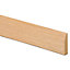 Metsä Wood Oak Chamfered Moulding (L)2.1m (W)69mm (T)15mm, Pack of 5