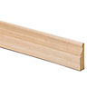 Metsä Wood Oak Ogee Moulding (L)2.1m (W)69mm (T)18mm, Pack of 5