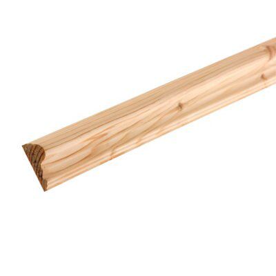 Metsä Wood Pine Skirting board (L)2400mm (W)45mm (T)20mm, Pack of 4