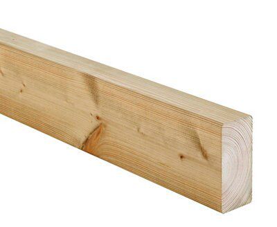 Metsä Wood Planed C16 Spruce Carcassing timber (L)4.8m (W)95mm (T)45mm