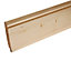 Metsä Wood Planed Pine Dual profile Skirting board (L)3.6m (W)219mm (T)19.5mm, Pack of 2