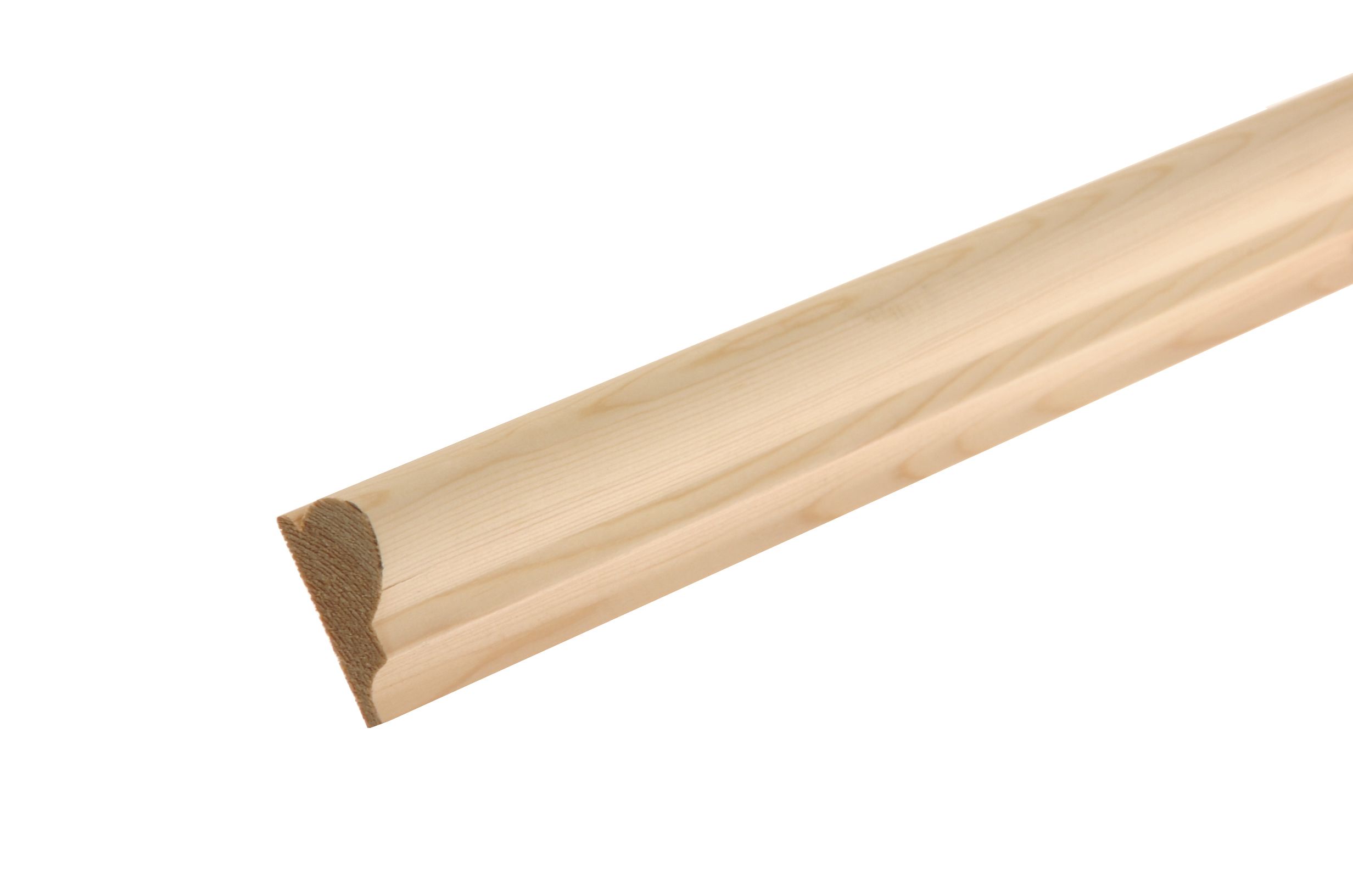 Metsä Wood Planed Pine Picture rail (L)2400mm (W)44mm (T)20mm, Pack of 4