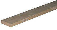Metsä Wood Rough Sawn Stick timber (L)2.4m (W)100mm (T)25mm