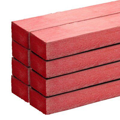Metsä Wood Sawn Green spruce Stick timber (L)3m (W)50mm (T)25mm, Pack of 8